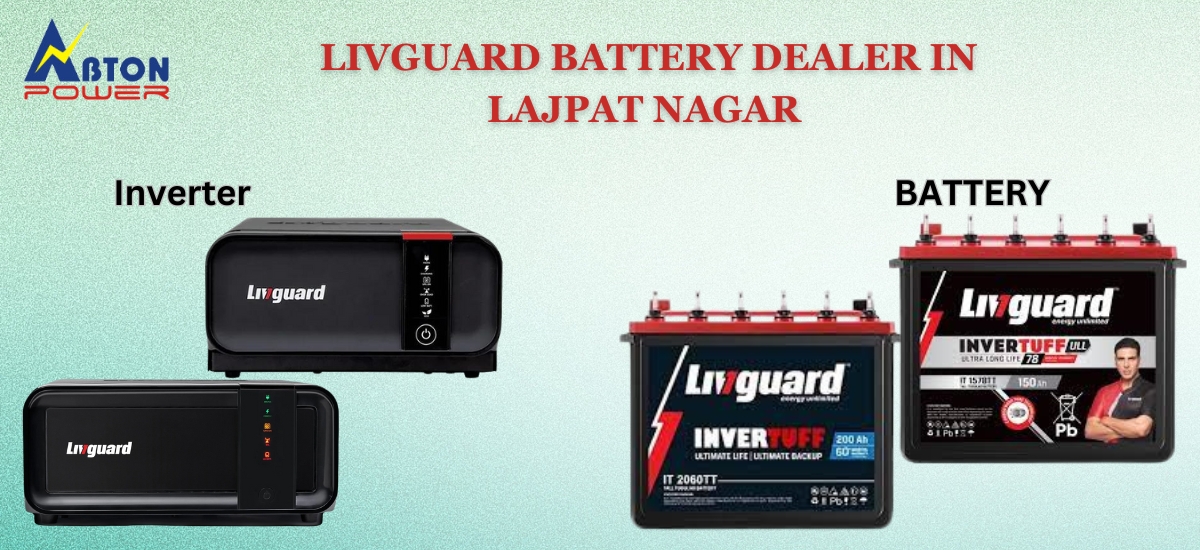Red and Green Century Batteries Poster